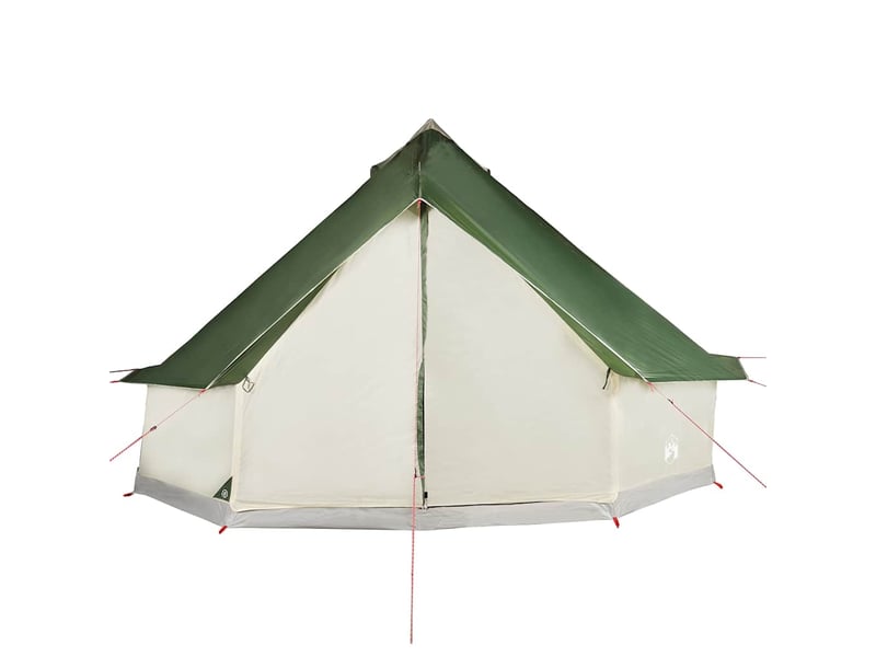  Tente de camping, tente familiale tipi 12 personnes vert imperméable  - Conforama E