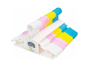 Cintre,cintres enfants 40 cintres vêtements de bébé plastique de stockage 28 cm,cmodihi