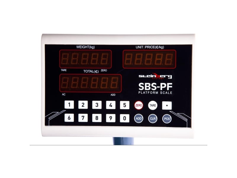  Balance plateforme digitale professionnelle 100kg 10g 3414149  - Conforama B