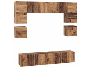 Meuble tv coloris marron 80 cm <strong></strong> <strong></strong>