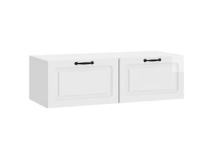 Meuble tv coloris blanc 98 cm   