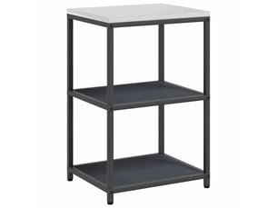Étagère de cuisine, étagère de rangement hattem anthracite 60x50x92cm acier