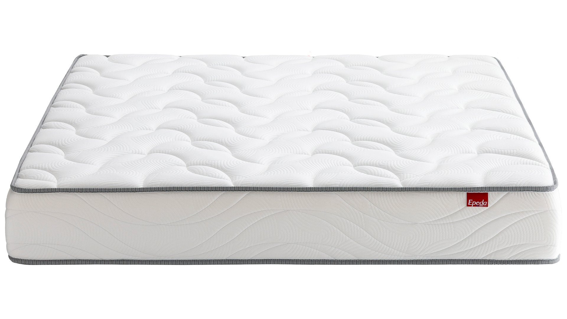 MATELAS RESSORTS + MÉMOIRE DE FORME 200X200 CM EPEDA LE RAFFINEMENT 2