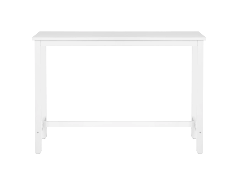  Table de salle à manger pour 4 personnes avec pieds réglables et structure renforcée, pour cuisine, 140 × 100 × 40 cm  - Conforama A