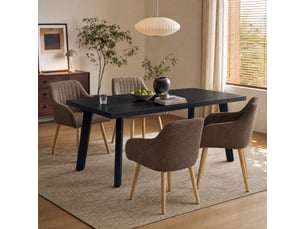 Ensemble table rectangulaire  4 chaise(s)  <strong>GOEURVANT</strong> <strong></strong> 