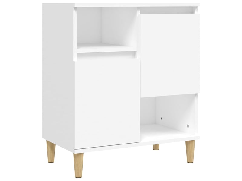 Buffet - bahut - meuble de rangement blanc 60x35x70 cm bois d'ingénierie  - Conforama A