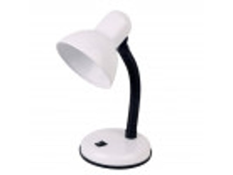  Lampe de bureau fabrilamp yodo 1 x e27 blanc 30 x 14 x 14 cm tête orientable 140771001 - Conforama B