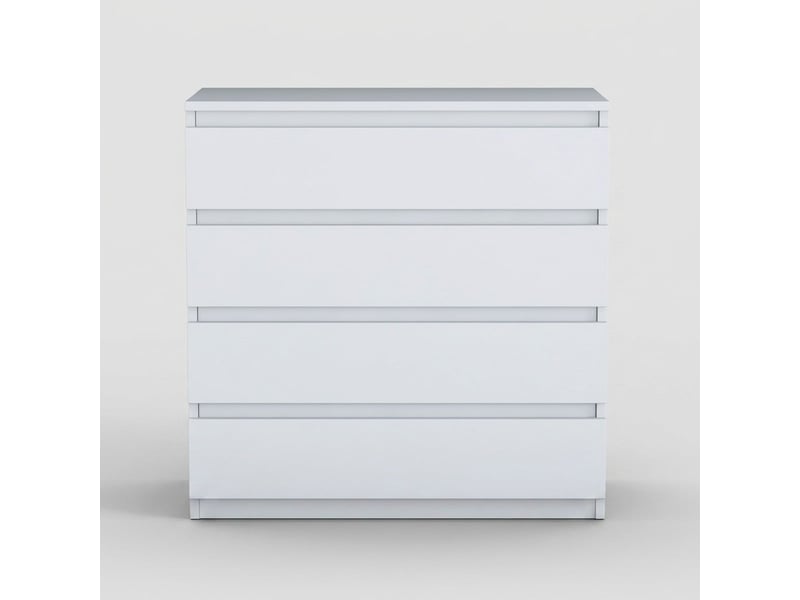  Cassettiera moderne 4 tiroirs gain de place soren  - Conforama C