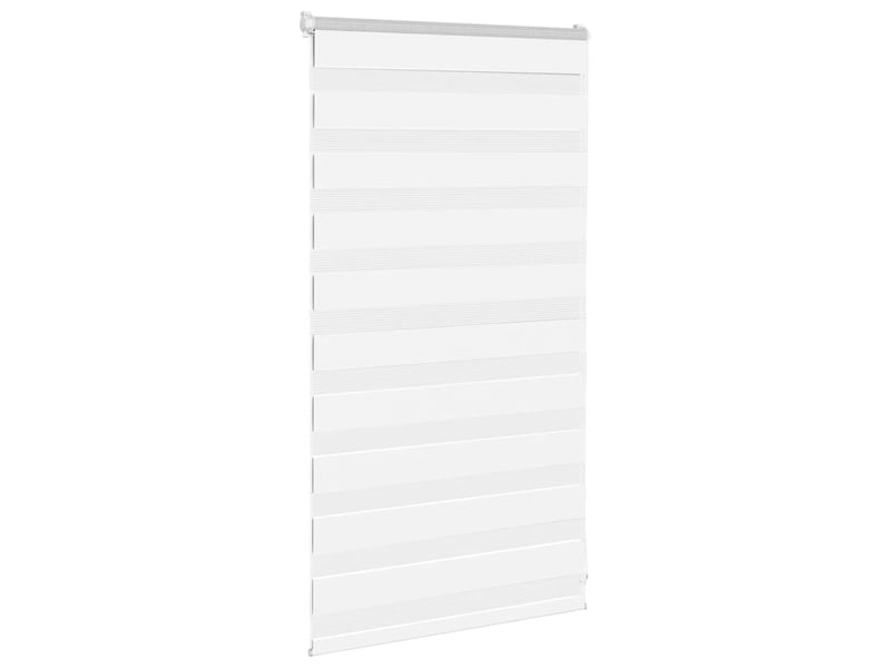  Store zèbre, store de fenêtre blanc 70x100 cm largeur du tissu 65,9 cm polyester cf48416  - Conforama C