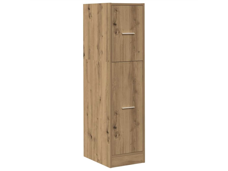  Meuble de rangement, armoire d'apothicaire chêne artisanal bois d'ingénierie shl4962  - Conforama C
