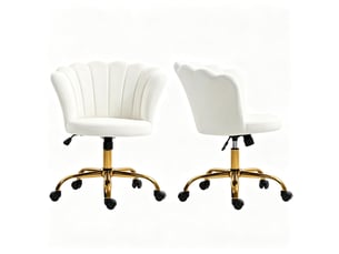Chaise de bureau FLORAGRACE avec assise réglable en hauteur
