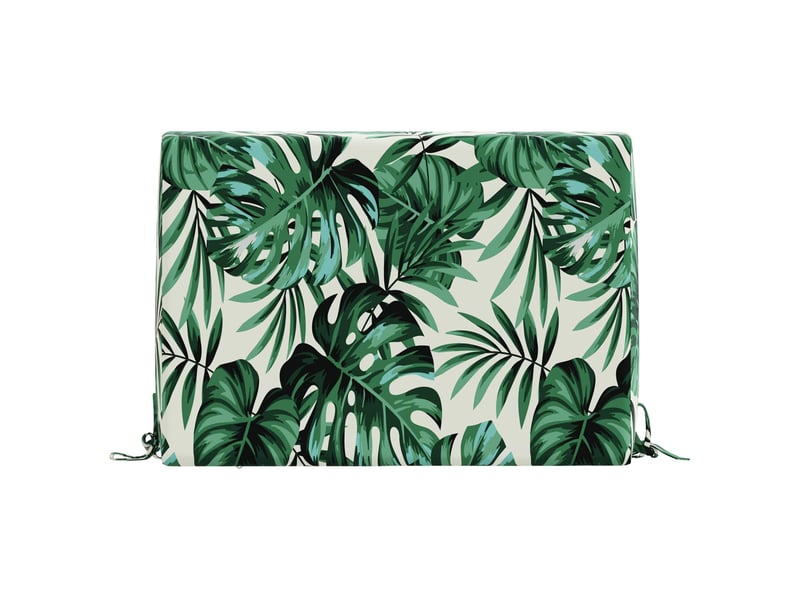 Coussin de dossier, coussin de dos soest 100 % polyester motif feuille cf55224 - Conforama D