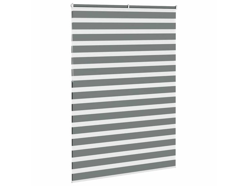 Store zèbre, store de fenêtre gris foncé largeur du tissu 160,9 cm polyester cf48587 - Conforama D