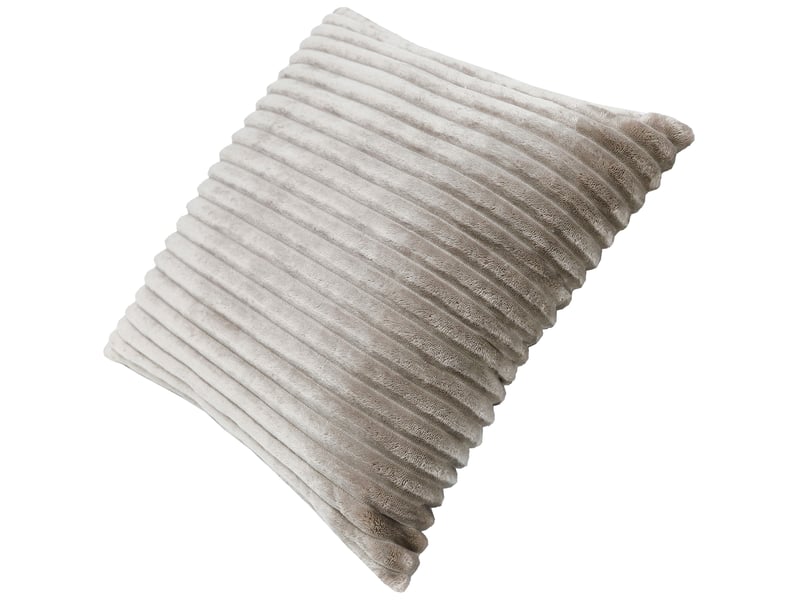 Coussin taupe 40 cm 40 cm NEIGE - Conforama E