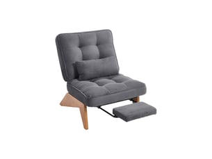 Fauteuil fixe WISHDOR Polyester gris