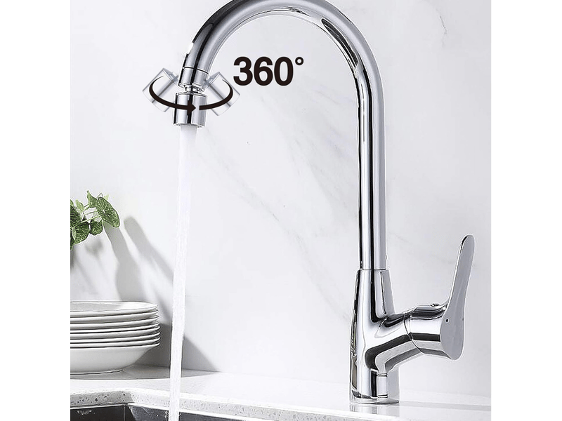 Mousseur robinet 22mm de cuisine économiseur d'eau double fonction rotation à 360 degrés - Conforama E