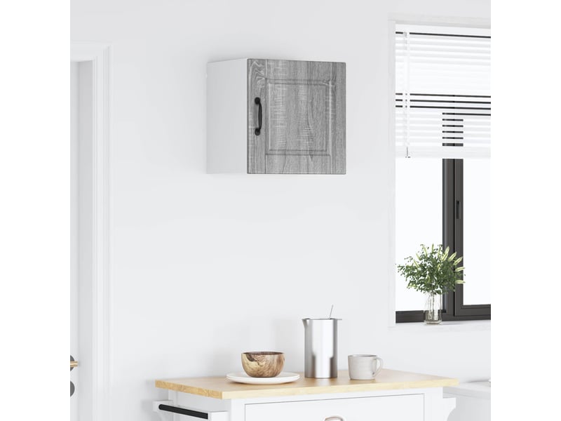  Meuble mural de cuisine, armoire de cuisine gris sonoma 40x31x40cm  - Conforama D