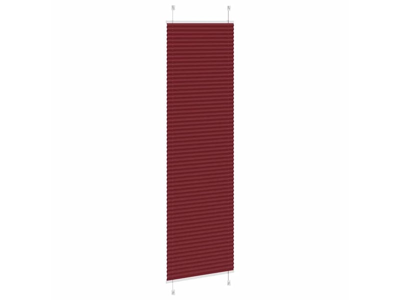  Store plissé, store de fenêtre rouge bordeaux 65x200 cm largeur du tissu 64,4 cm cf47050  - Conforama D