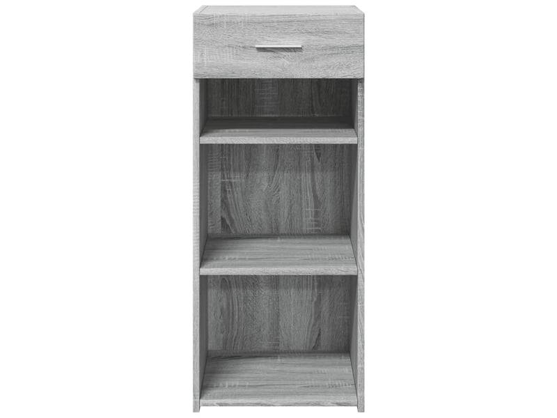  Buffet - bahut - meuble de rangement sonoma gris 40x42,5x93 cm bois d'ingénierie  - Conforama D