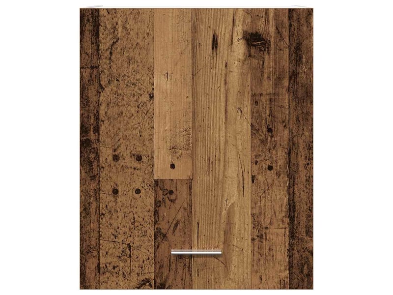 Meuble de rangement, armoires suspendues lyon bois ancien 50x31x60cm bois d'ingénierie - Conforama D