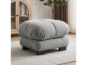 Pouf / repose pied BLOSSOM SF20260312016 gris