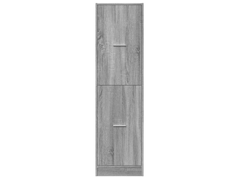  Armoire apothicaire sonoma gris 40x41x144,5cm bois d'ingénierie  - Conforama E