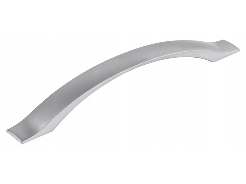  Bouton de meuble, en chrome mat, 128 mm  - Conforama D