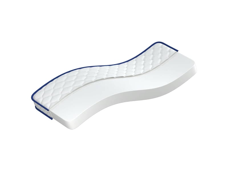  Matelas confort, matelas en mousse à mémoire de forme 200x90x17 cm doux  - Conforama A