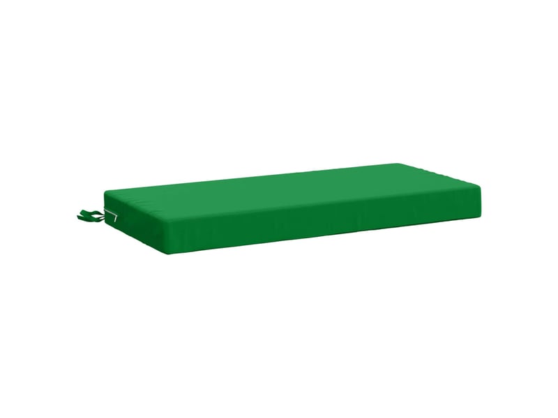 Lot de 2 coussins de banc, coussins d'assise soest 100 % polyester vert cf57540 - Conforama D
