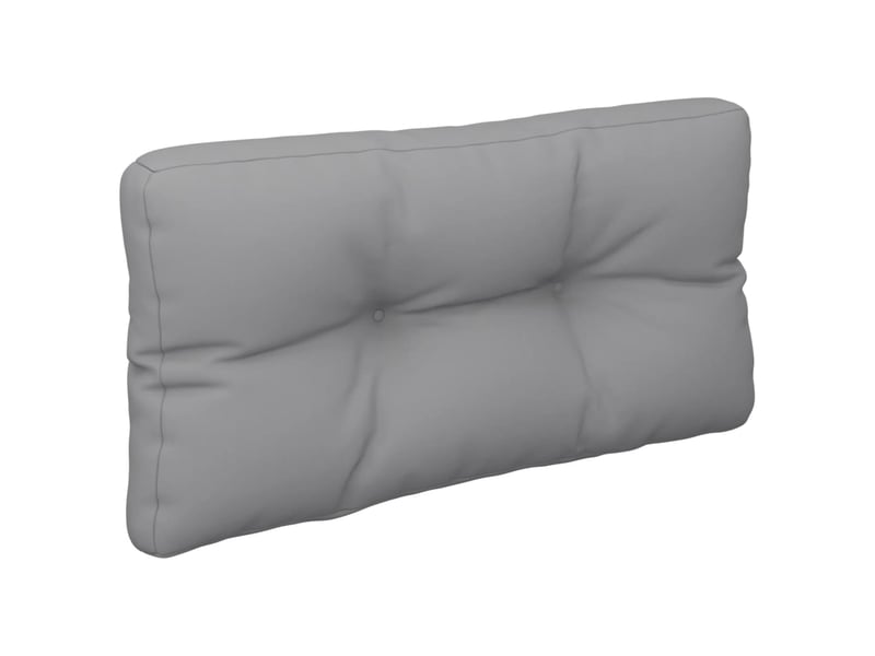  Lot de 2 coussins de palette, coussins de canapé gris tissu cf59535  - Conforama E