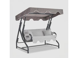 Fauteuil fixe AHD AMAZING HOME DESIGN  Polyester gris