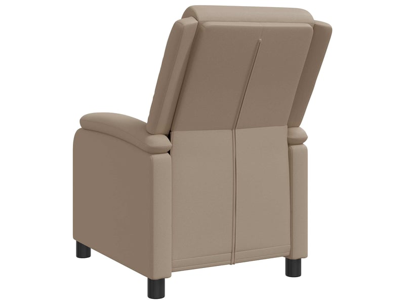 Vidaxl fauteuil inclinable cappuccino simili cuir - Conforama E
