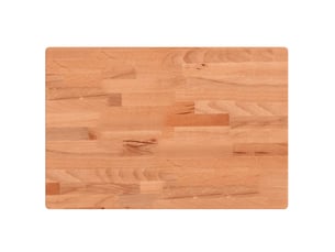 Comptoir de salle de bain, plan de travail 80x40x4 cm bois massif de hêtre cf65771