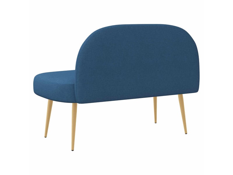  Banc rembourré, banc de lit avec dossier bleu 110x60x76 cm shl50930  - Conforama D