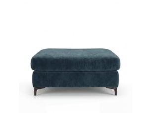 Pouf / repose pied <strong>MAISON AUBERTIN</strong> <strong>3CA52.PI.0P.24</strong> bleu