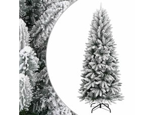 Sapins de noël blanc chaud pvc, plastique, acier et pe shl7455