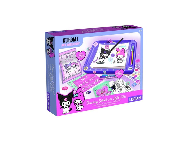  Table lumineuse dessin pour enfants 5+ my melody et kuromi kit de traçage LIS8008324119684 - Conforama A