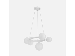 Fabrilamp lozolla, lampe, moderne, 5 x g9, blanc, 44-182 x 52 x 52 cm