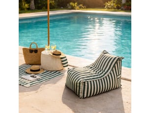 Pouf / repose pied <strong>CONCEPT USINE</strong> <strong></strong> vert
