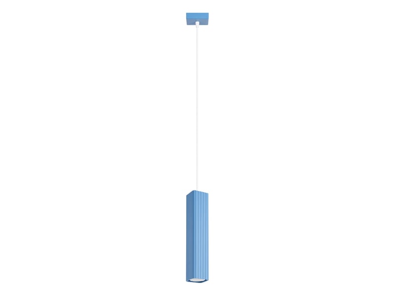  Suspension rayo 1 azur aluminium moderne 118x8x8cm SL.3295 - Conforama A