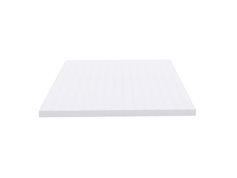  Matelas 2 places 180x200 cm h3 blanc en mousse, housse lavable certifiée oeko tex standard 100, 5 cm  - Conforama D