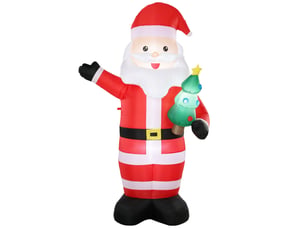 Père de noël gonflable de 243 cm avec lumières led