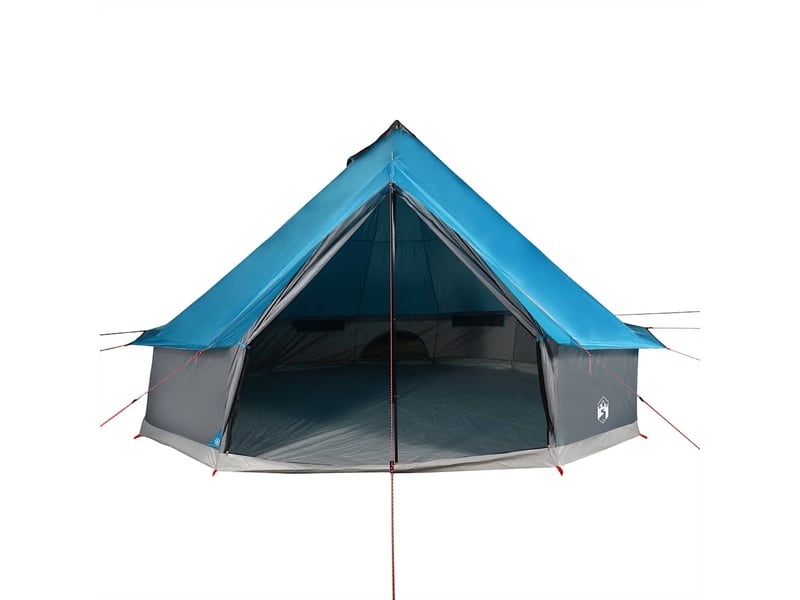  Tente de camping, tente familiale tipi 6 personnes bleu imperméable shl83701  - Conforama D