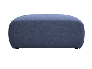 Pouf / repose pied <strong>CASANOVA</strong> <strong></strong> bleu