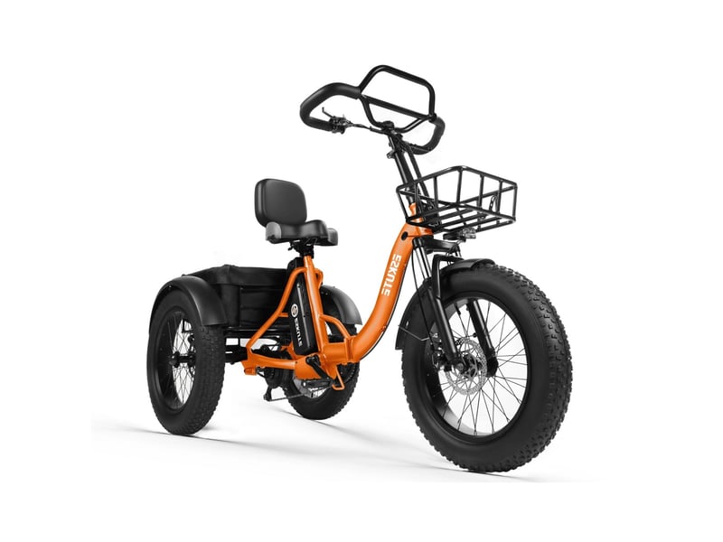 Vélo électrique eskute t302 pro 250w 48v20.8ah pliable freins à disque orange - Conforama E