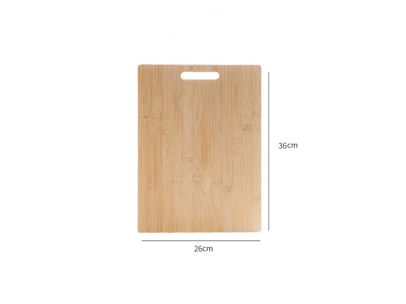  Planche à découper en bambou 36 x 26 x 1.2cm – pour viande et légumes  - Conforama B