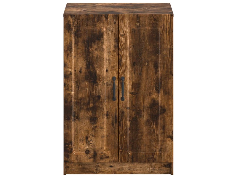  Meuble à chaussures, cabinet à chaussures utrecht 59,5x39,5x87 cm chêne fumé  - Conforama D