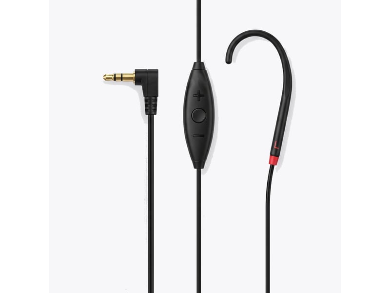  Écouteur jack 3.5mm pour senior avec micro intégré et prothèses auditives geemarc noir CLHOOK9_BLK - Conforama A