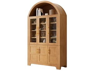 Buffet 6 porte(s)  0 tiroir(s) OKWISH  - 110 cm coloris naturel 