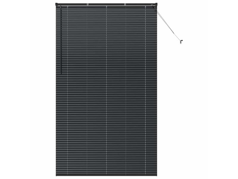  Store vénitien, store de fenêtre noir 220 x 135 cm 25 mm aluminium cf48154  - Conforama A